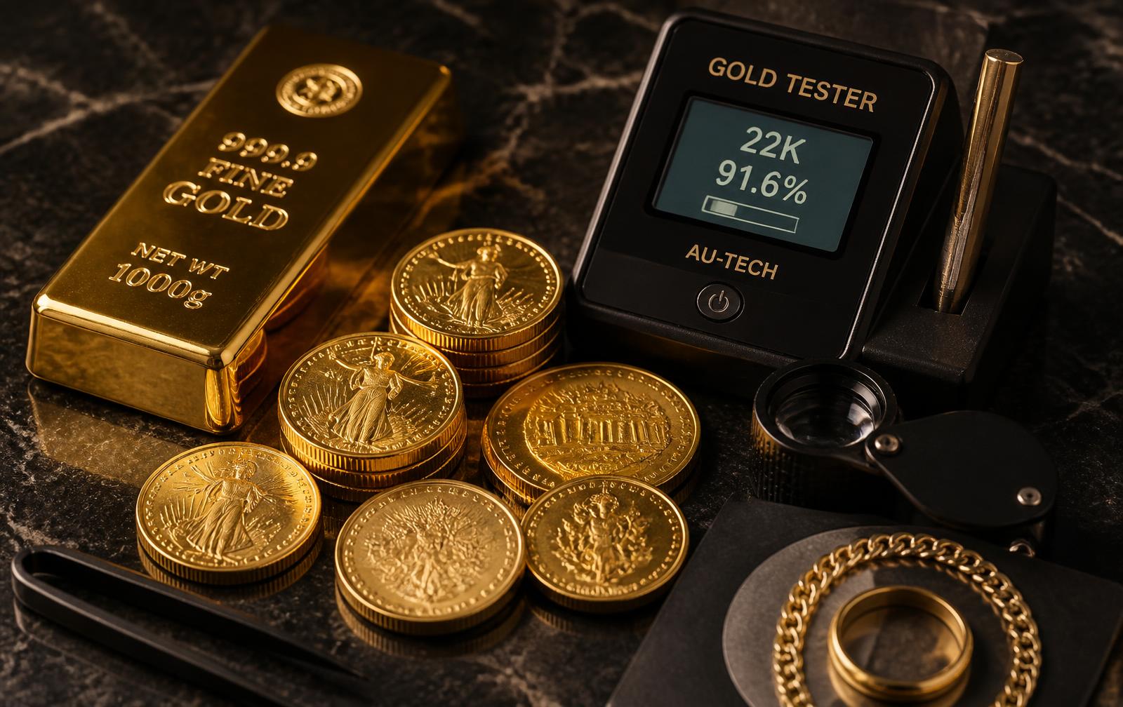 InstaGold specialist evaluating gold and jewelry at the 47th Street Diamond District office in Manhattan